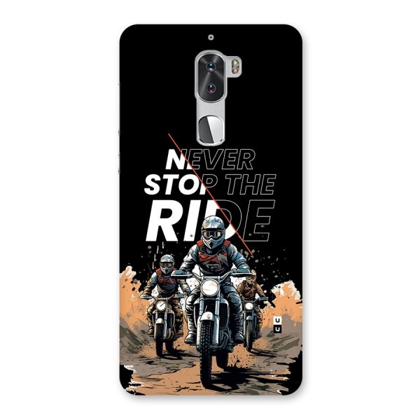Never Stop ride Back Case for Coolpad Cool 1