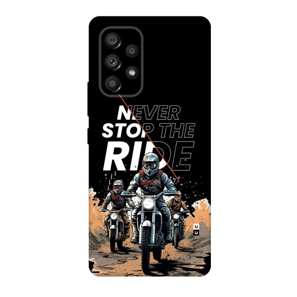 Never Stop ride Back Case for Galaxy A53 5G