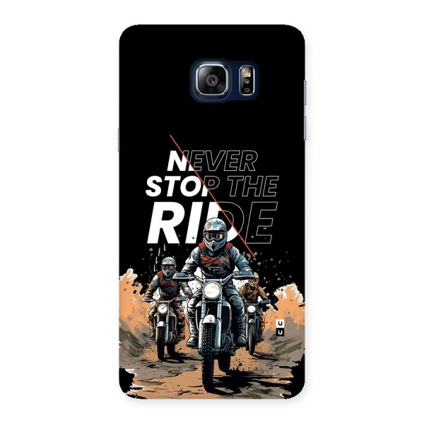 Never Stop ride Back Case for Galaxy Note 5