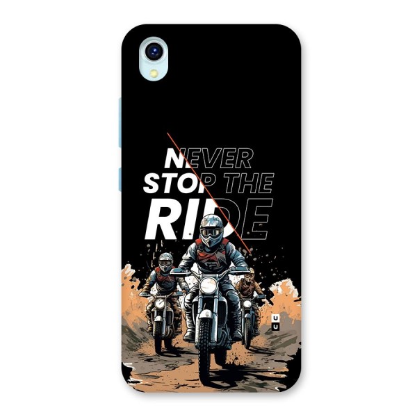 Never Stop ride Back Case for Vivo Y1s