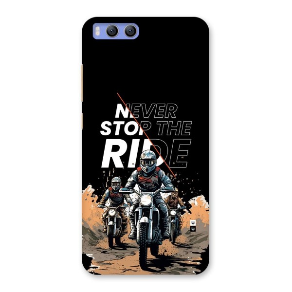 Never Stop ride Back Case for Xiaomi Mi 6