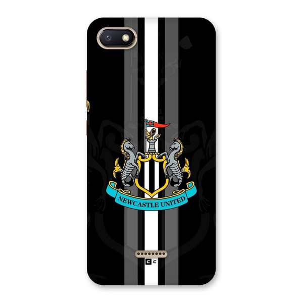 New Castle United Back Case for Redmi 6A