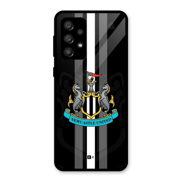 New Castle United Glass Back Case for Galaxy A32