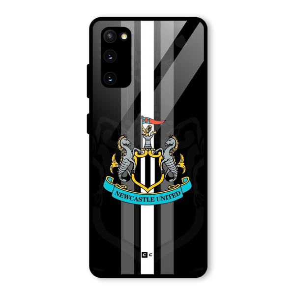 New Castle United Glass Back Case for Galaxy S20 FE 5G