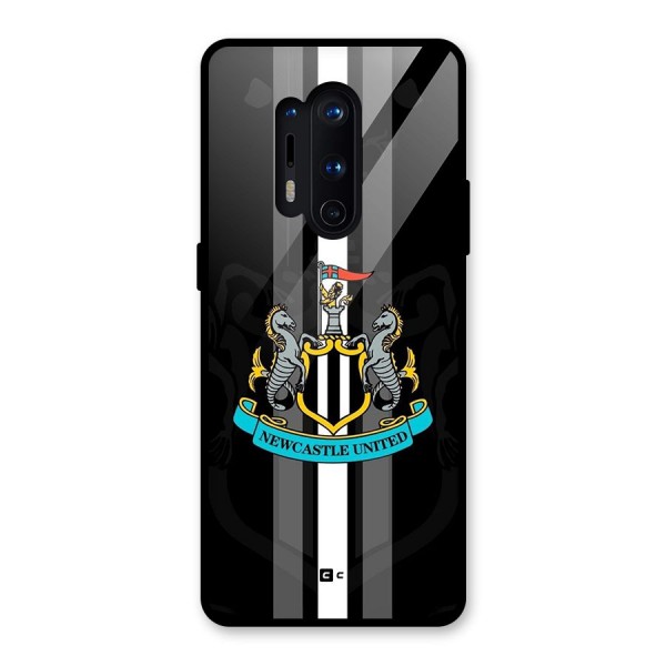 New Castle United Glass Back Case for OnePlus 8 Pro