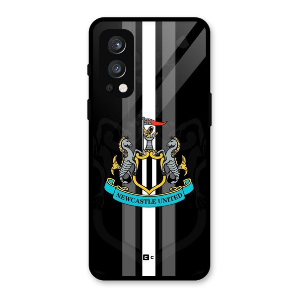 New Castle United Glass Back Case for OnePlus Nord 2 5G