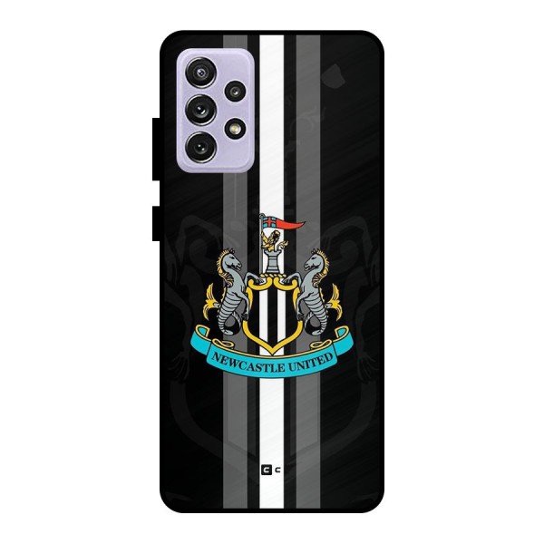 New Castle United Metal Back Case for Galaxy A72