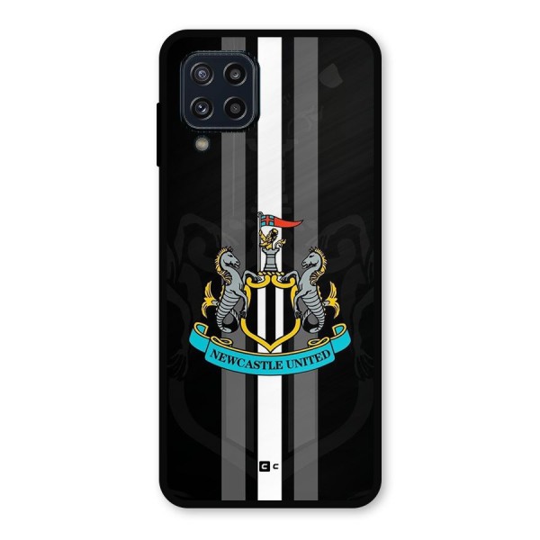 New Castle United Metal Back Case for Galaxy M32