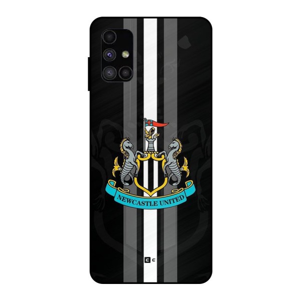 New Castle United Metal Back Case for Galaxy M51