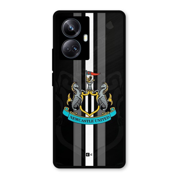 New Castle United Metal Back Case for Realme 10 Pro Plus