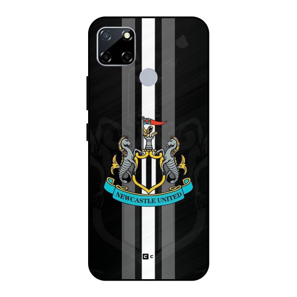 New Castle United Metal Back Case for Realme Narzo 30A
