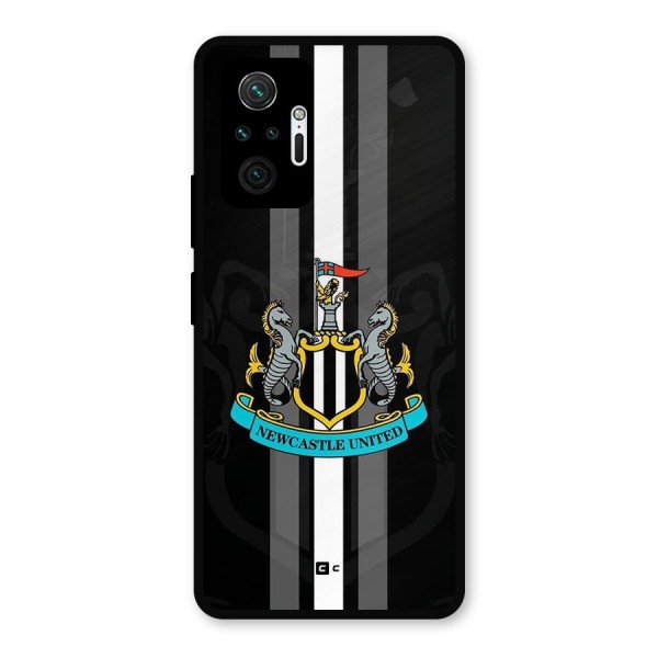 New Castle United Metal Back Case for Redmi Note 10 Pro Max