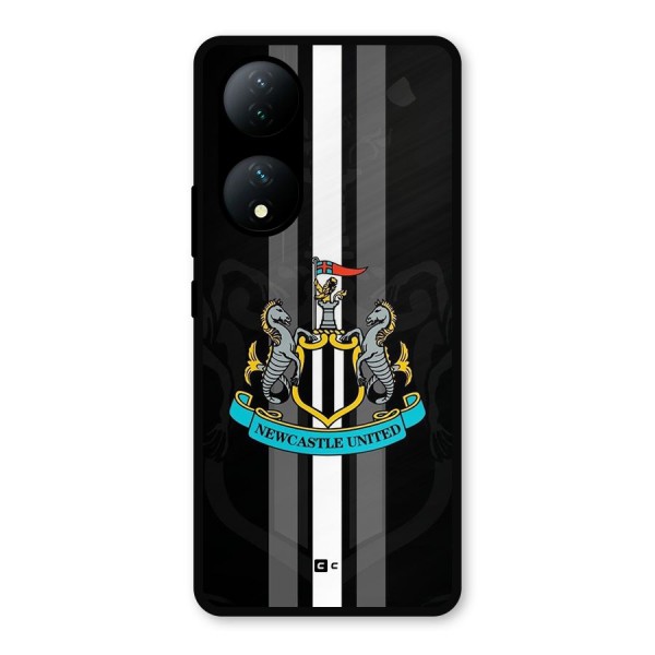 New Castle United Metal Back Case for Vivo Y100