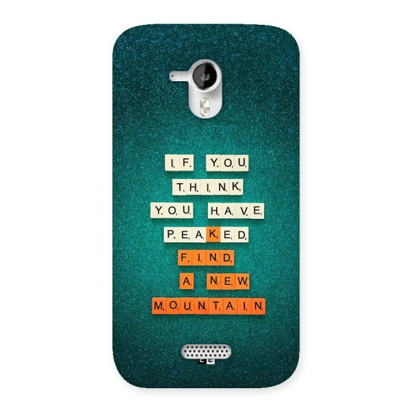 New Mountain Back Case for Canvas HD A116