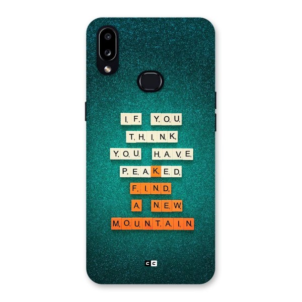 New Mountain Back Case for Galaxy A10s