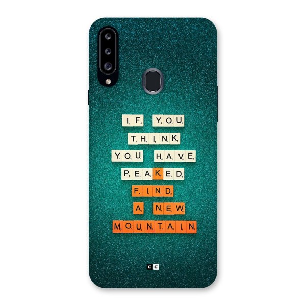 New Mountain Back Case for Galaxy A20s