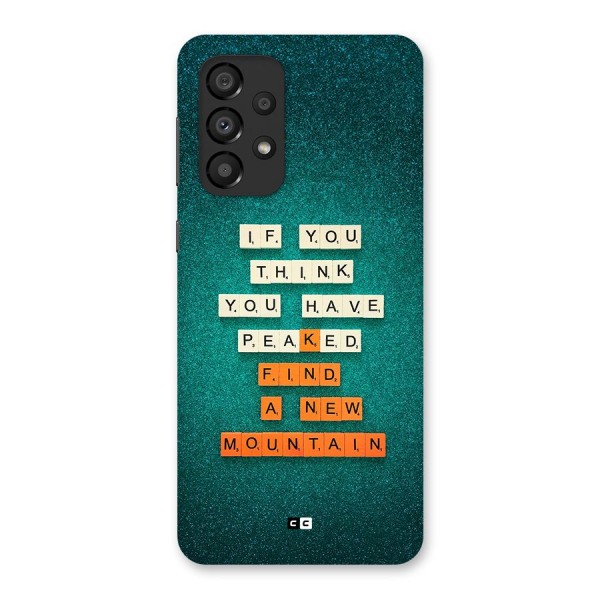 New Mountain Back Case for Galaxy A33 5G