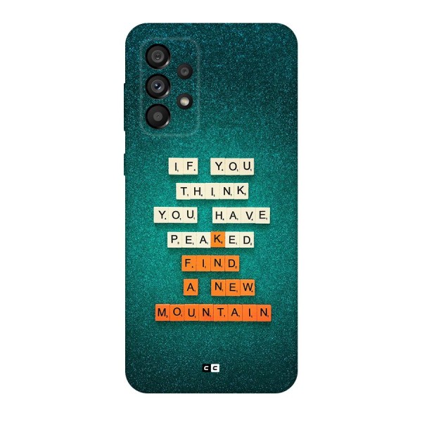 New Mountain Back Case for Galaxy A73 5G