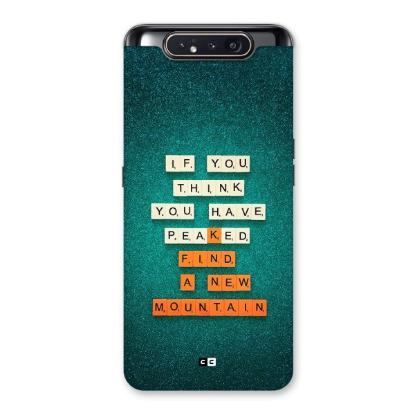 New Mountain Back Case for Galaxy A80