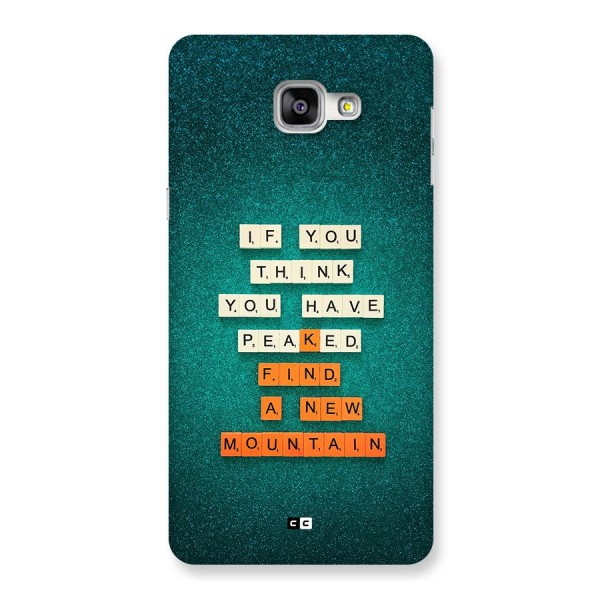 New Mountain Back Case for Galaxy A9