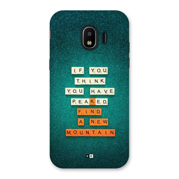 New Mountain Back Case for Galaxy J2 Pro 2018