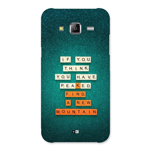 New Mountain Back Case for Galaxy J5