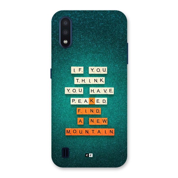 New Mountain Back Case for Galaxy M01