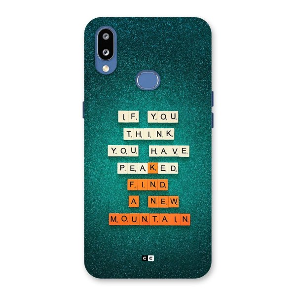 New Mountain Back Case for Galaxy M01s