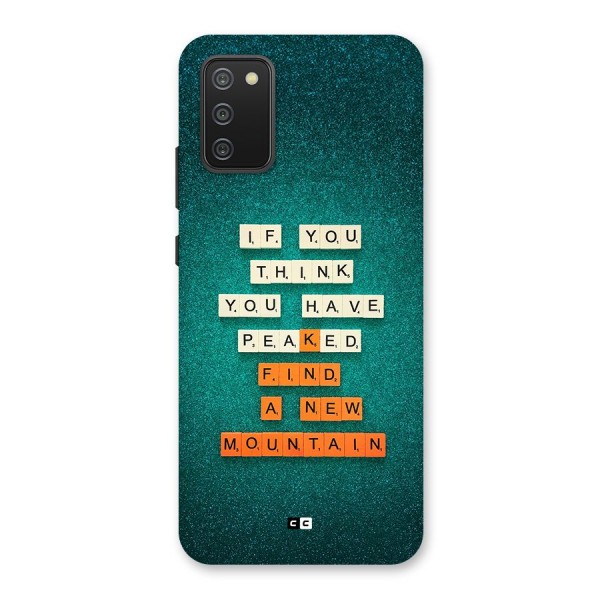 New Mountain Back Case for Galaxy M02s