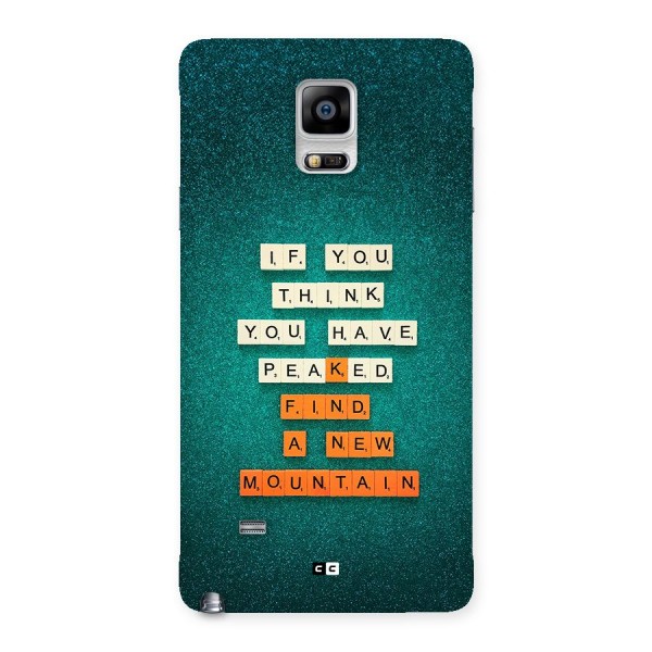 New Mountain Back Case for Galaxy Note 4