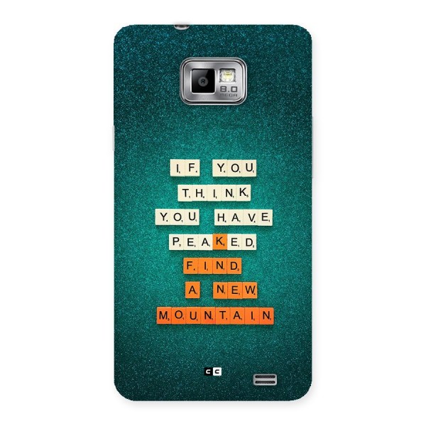 New Mountain Back Case for Galaxy S2