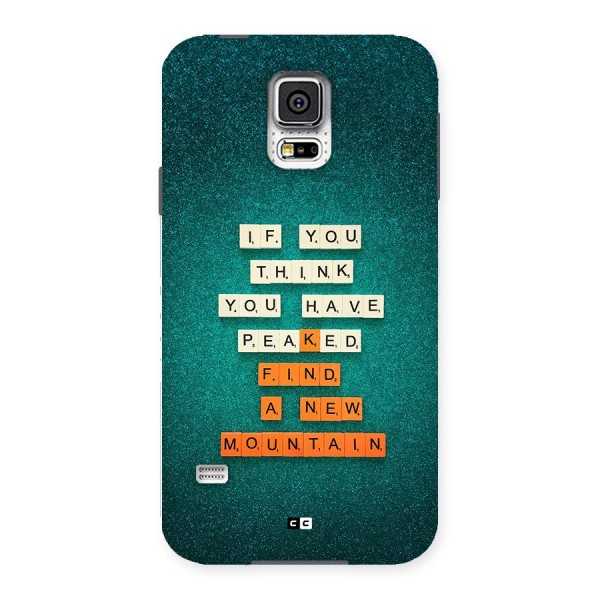New Mountain Back Case for Galaxy S5