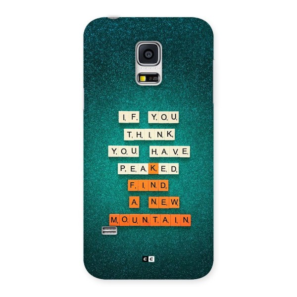 New Mountain Back Case for Galaxy S5 Mini