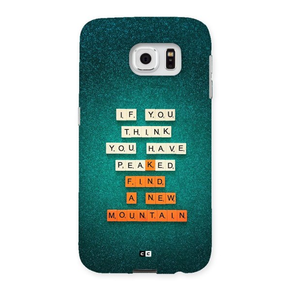New Mountain Back Case for Galaxy S6