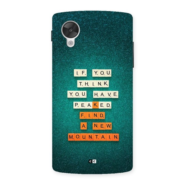 New Mountain Back Case for Google Nexus 5