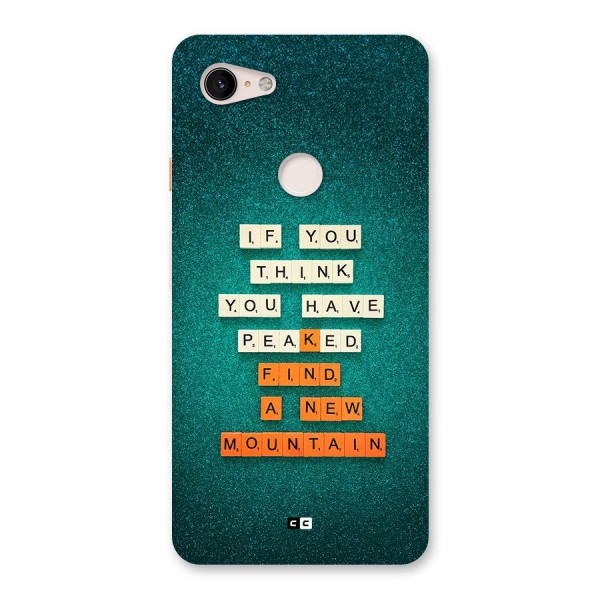 New Mountain Back Case for Google Pixel 3 XL