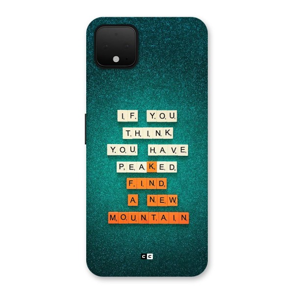 New Mountain Back Case for Google Pixel 4 XL