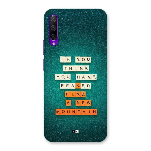 New Mountain Back Case for Honor 9X Pro