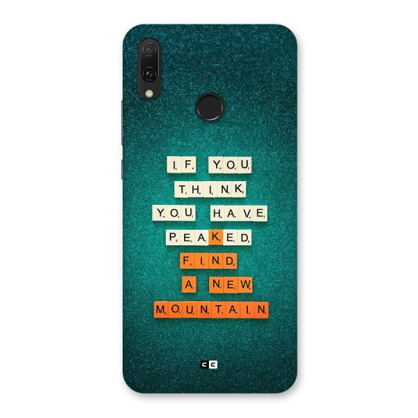 New Mountain Back Case for Huawei Y9 (2019)