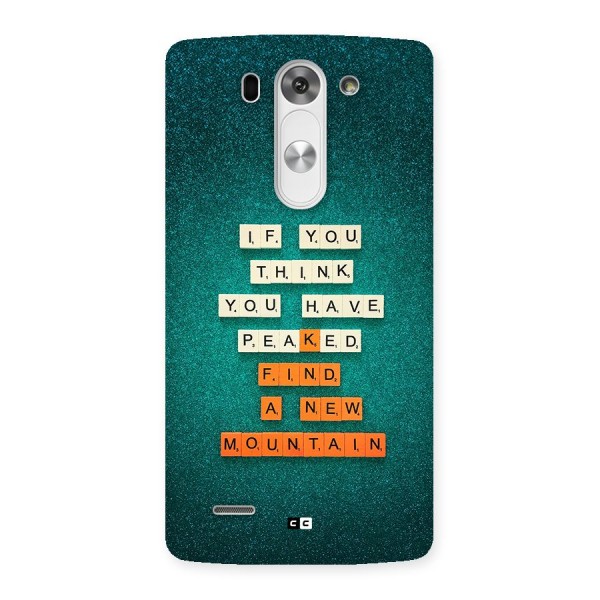New Mountain Back Case for LG G3 Beat