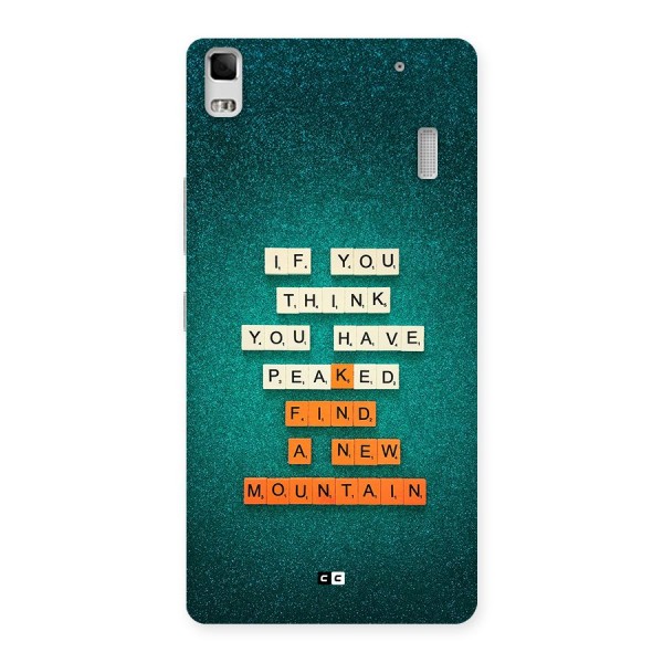 New Mountain Back Case for Lenovo K3 Note