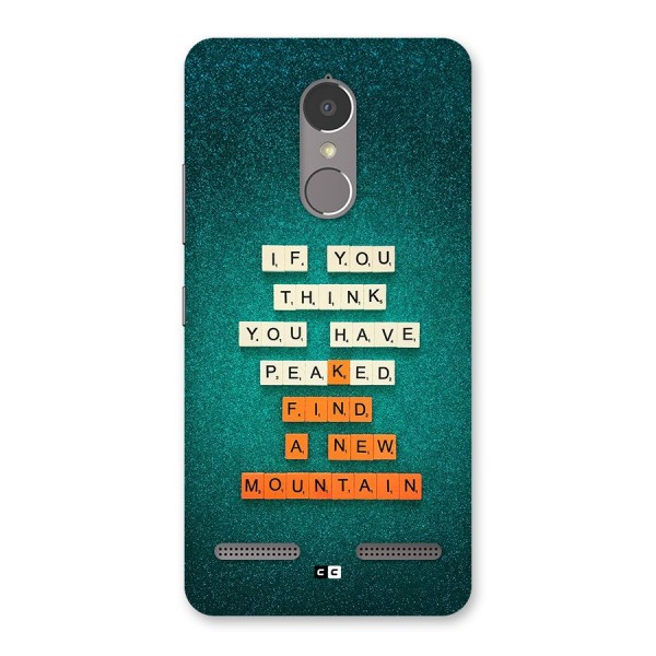 New Mountain Back Case for Lenovo K6