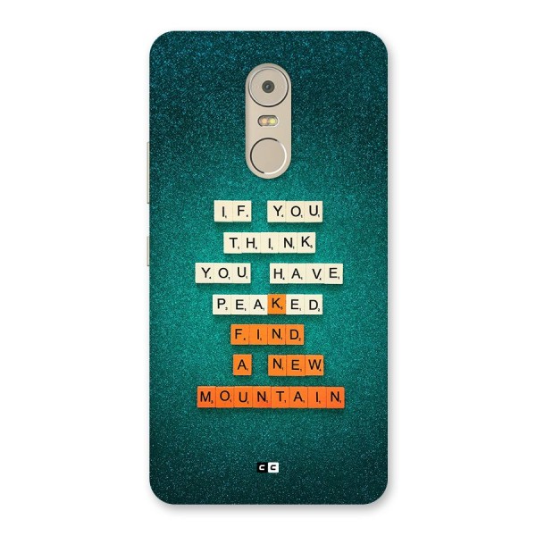 New Mountain Back Case for Lenovo K6 Note