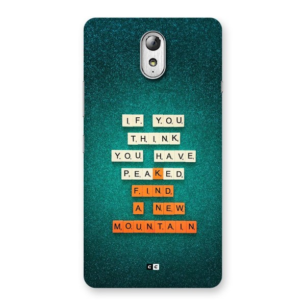 New Mountain Back Case for Lenovo Vibe P1M