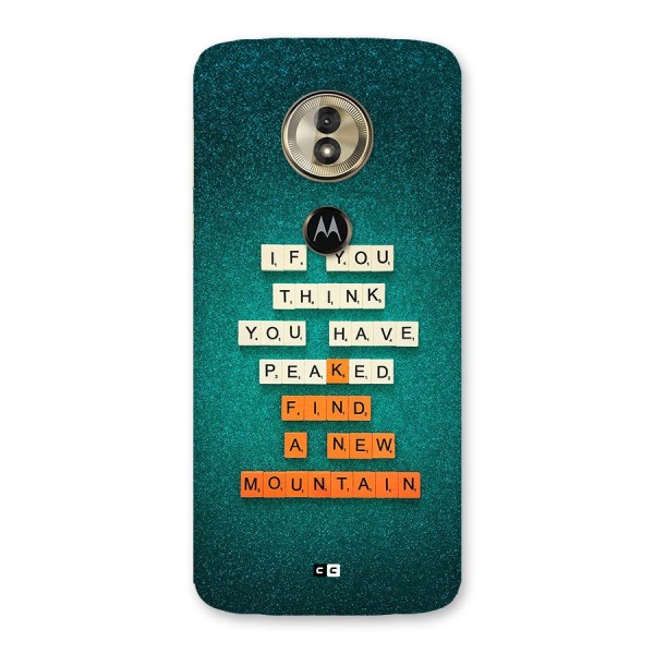 New Mountain Back Case for Moto G6 Play