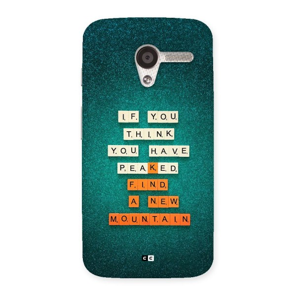 New Mountain Back Case for Moto X