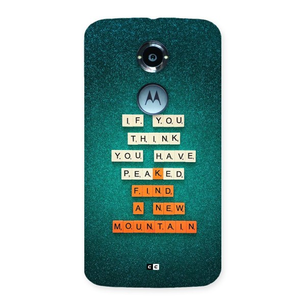 New Mountain Back Case for Moto X2