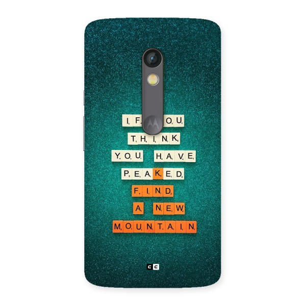New Mountain Back Case for Moto X Play