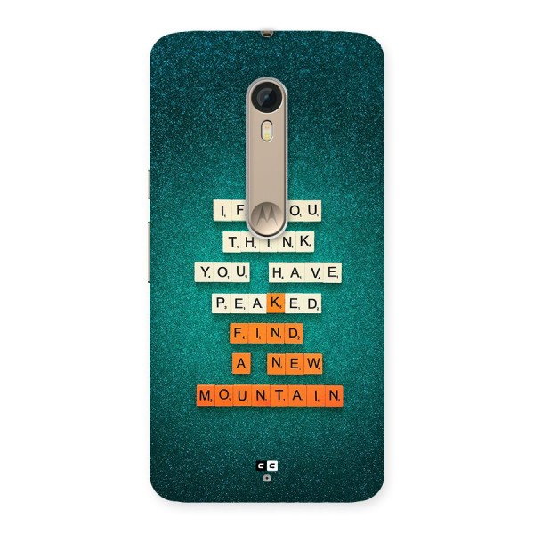 New Mountain Back Case for Moto X Style