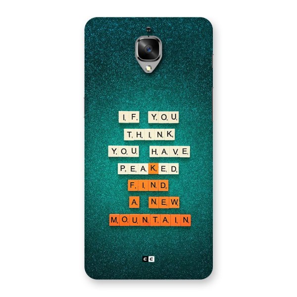 New Mountain Back Case for OnePlus 3